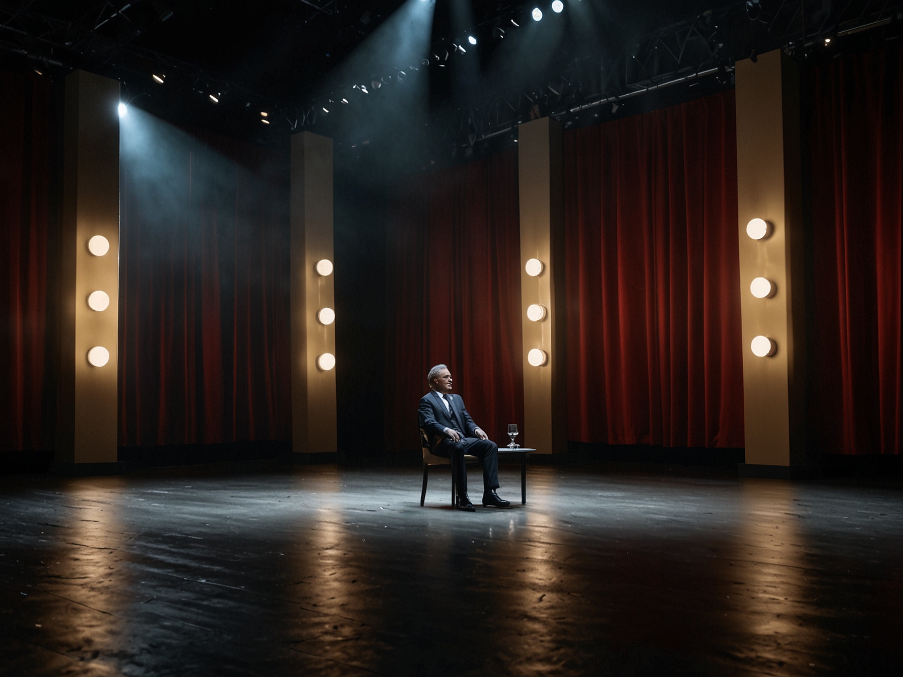 Homenaje a Luis Brandoni en el último escenario que pisó